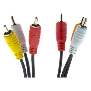Sencor SAV 107 A/V Premium kabel 3x Cinch/RCA - 3x Cinch/RCA