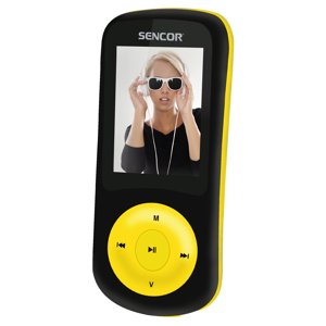 Sencor SFP 5870 BYL MP3/MP4 přehrávač 8 GB s FM rádiem