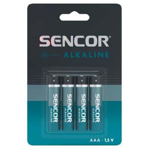 Sencor SBA LR03 4BP AAA Alkalická baterie AAA