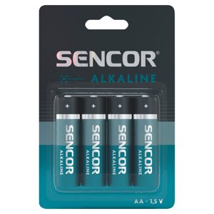 Sencor SBA LR6 4BP AA Alkalická baterie AA