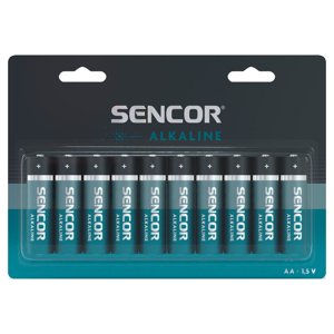 Sencor SBA LR6 10BP AA Alkalická baterie AA