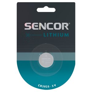 Sencor SBA CR2025 1BP Lithiová baterie CR2025