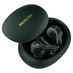 Sencor SEP 560BT GR Designová TWS bezdrátová sluchátka s mikrofónem