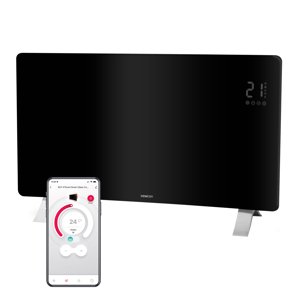 Sencor SCF 4741BK Chytrý skleněný konvektor Wi-Fi
