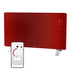 Sencor SCF 4742RD Chytrý skleněný konvektor Wi-Fi