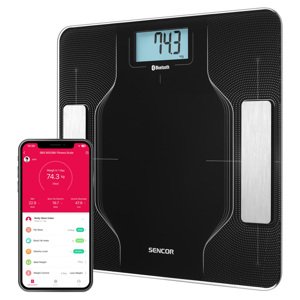 Sencor SBS 8002BK Chytrá osobní fitness váha