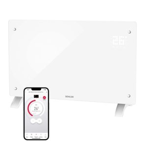 Sencor SCF 4240WH  Chytrý skleněný konvektor Wi-Fi