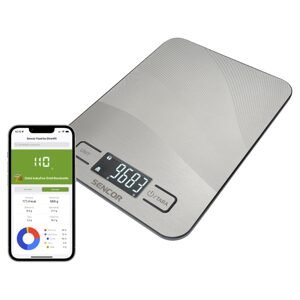 Sencor SKS 8080  Chytrá Bluetooth kuchyňská váha 10kg