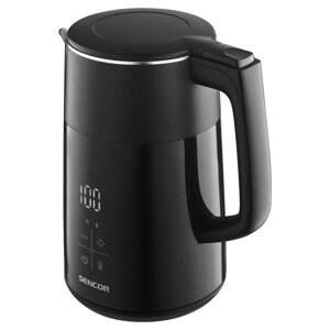 Sencor SWK 0610BK Dvoustěnná rychlovarná konvice s variabilní teplotou