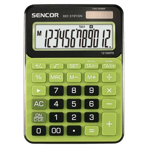 Sencor SEC 372T/GN Stolní kalkulačka