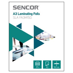 Sencor SLA FA3M150 A3 Laminovací folie