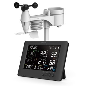 Sencor SWS 10500 WiFi meteorologická stanice s bezdrátovým senzorem 7v1