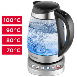 Concept Rychlovarná konvice s regulací teploty 1,7 l RK4130
