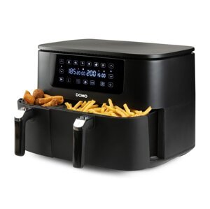 Dvojitá horkovzdušná fritéza 3+6 l - digitální - DOMO DO546FR
