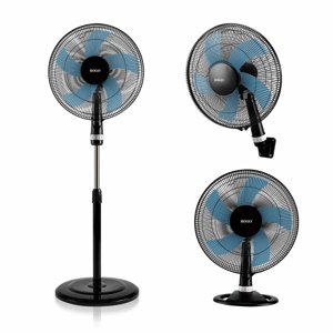 Ventilátor stojanový, stolní a nástěnný ventilátor 3v1 SOGO SS-21265