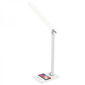 Nedes LED stolní lampička MEGGIE DL3304/B/W Bílá
